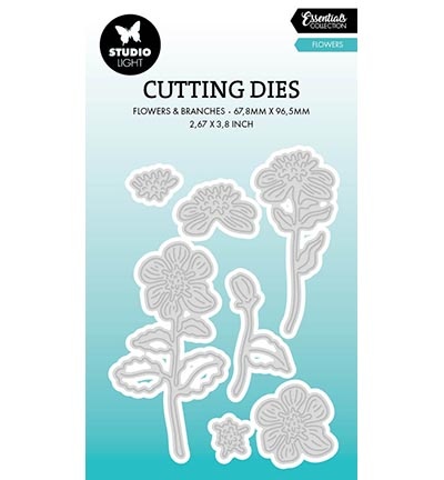 Studio Light SL Cutting Die Flowers Essentials nr.794