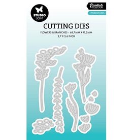 Studio Light SL Cutting Die Wild flowers Essentials nr.795