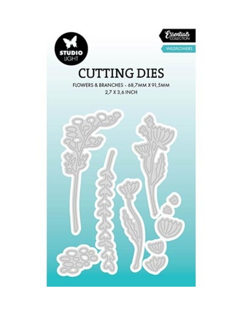 Studio Light SL Cutting Die Wild flowers Essentials nr.795