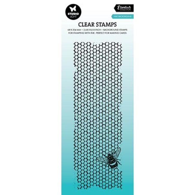 Studio Light SL Clear Stamp Hive background Essentials nr.619