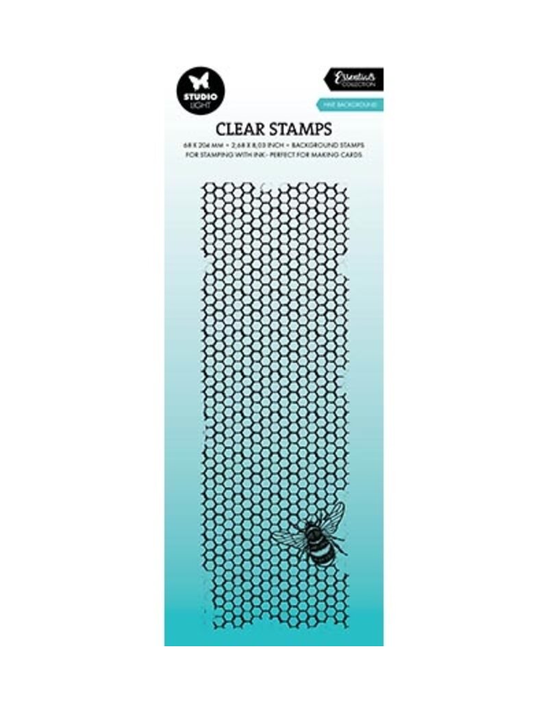 Studio Light SL Clear Stamp Hive background Essentials nr.619