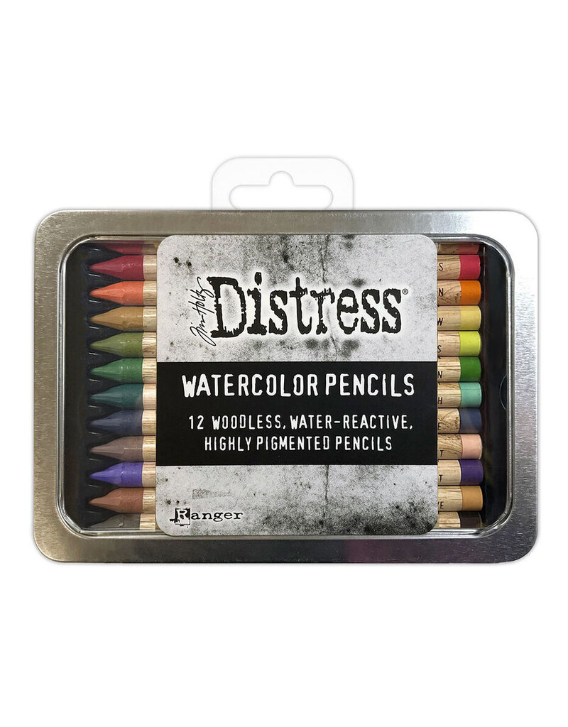 Tim Holtz · Ranger Tim Holtz Distress Watercolor Pencils Kit 4 (12pcs)
