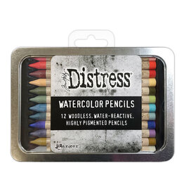 Tim Holtz · Ranger Tim Holtz Distress Watercolor Pencils Kit 6 (12pcs)