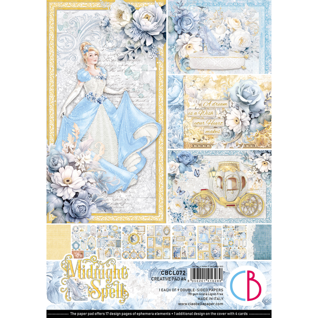 Ciao Bella MIDNIGHT SPELL CREATIVE PAD A4