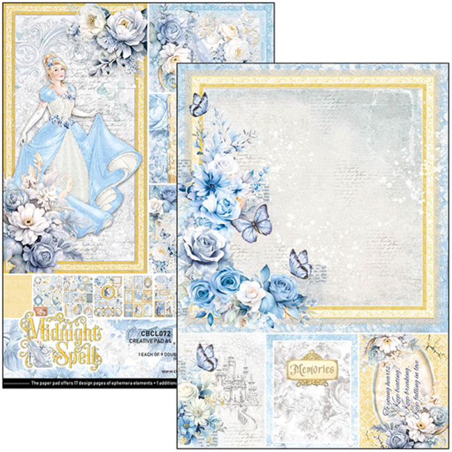Ciao Bella MIDNIGHT SPELL CREATIVE PAD A4