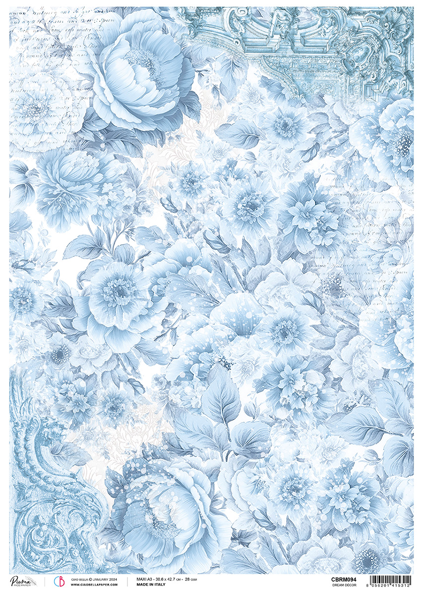 Ciao Bella RICE PAPER A3 DREAM DÉCOR