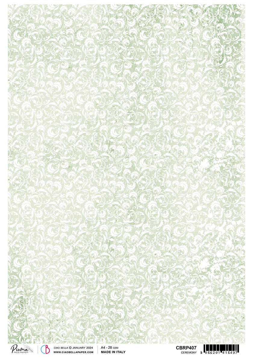 Ciao Bella RICE PAPER A4 CEREMONY