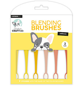 Studio Light CCL Blending brushes 2cm soft brush yellows Essentials nr.10