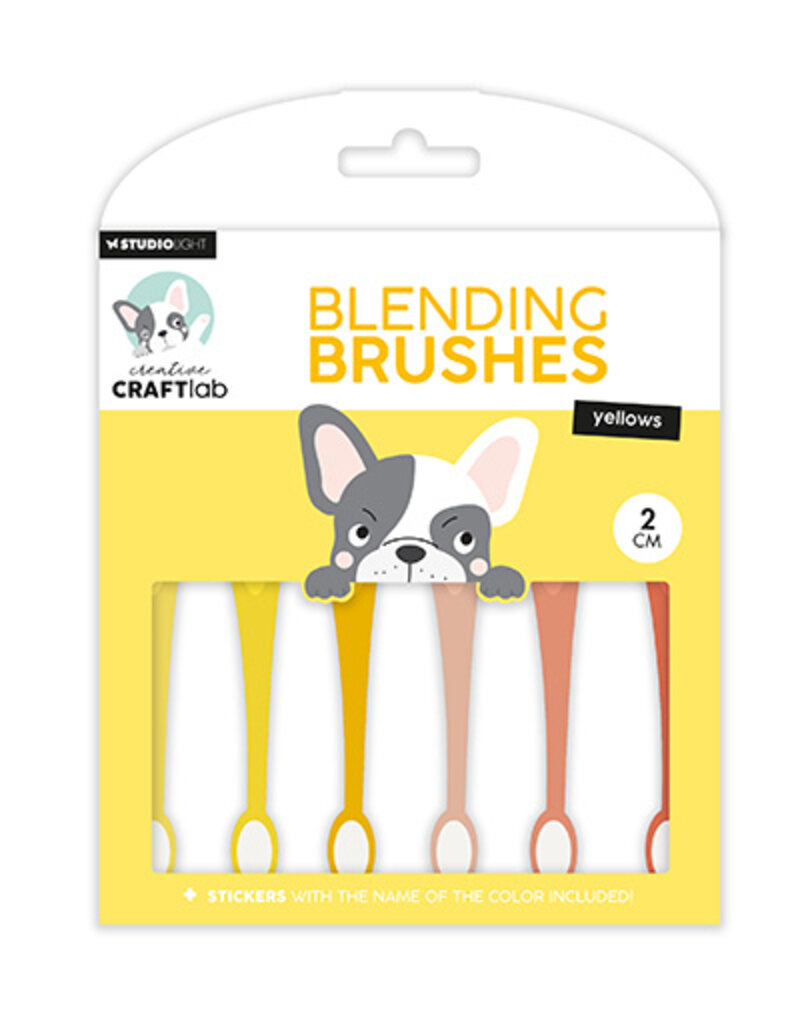 Studio Light CCL Blending brushes 2cm soft brush yellows Essentials nr.10