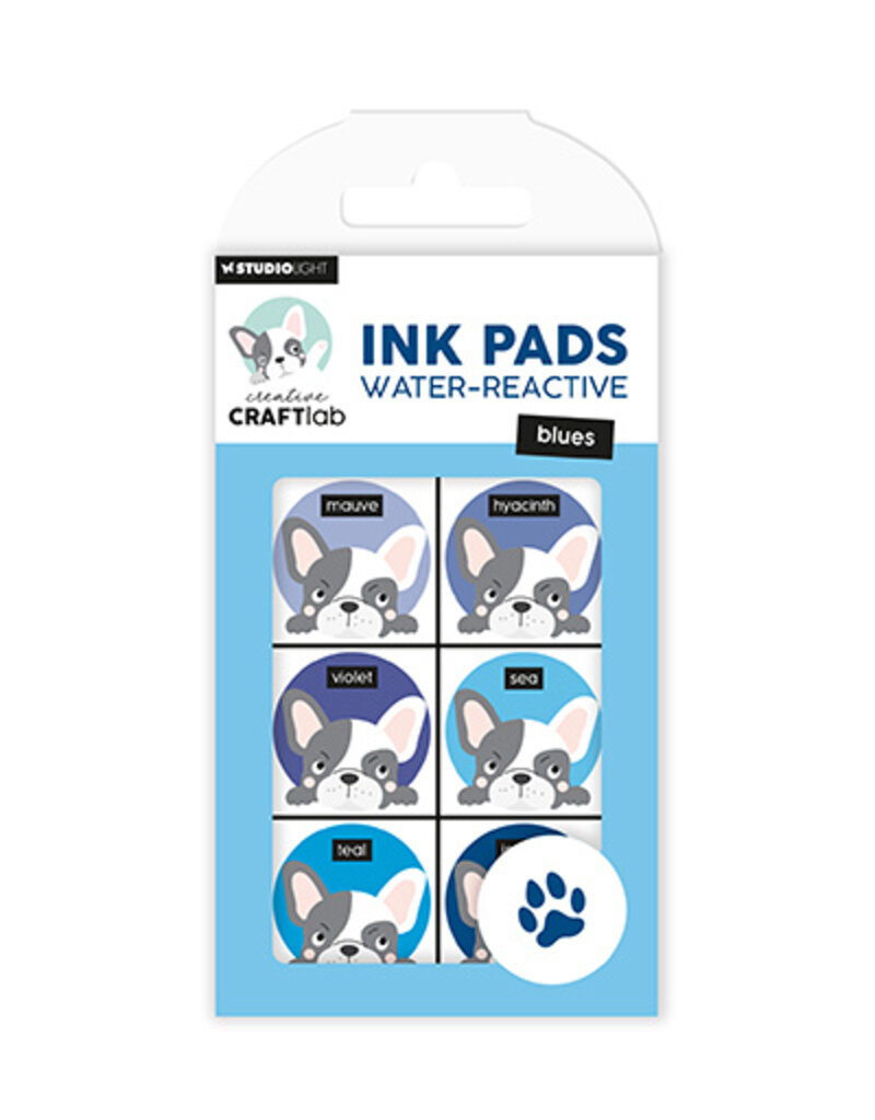 Studio Light CCL Ink Pads Water-reactive blues Essentials nr.23