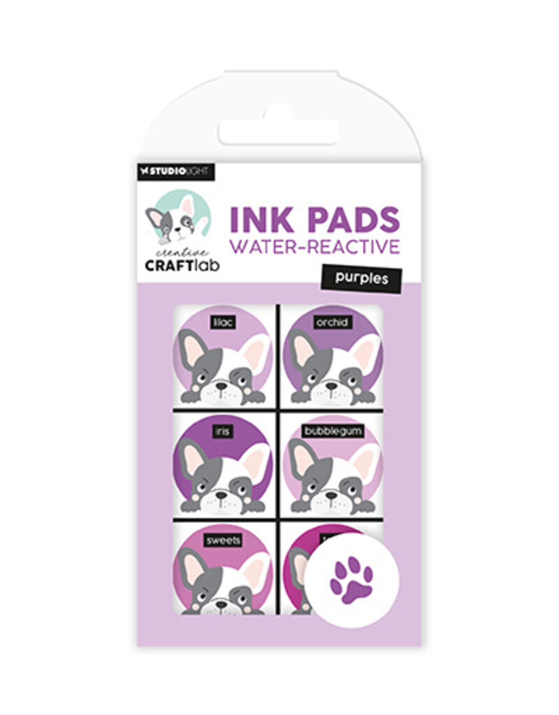 Studio Light CCL Ink Pads Water-reactive purples Essentials nr.20