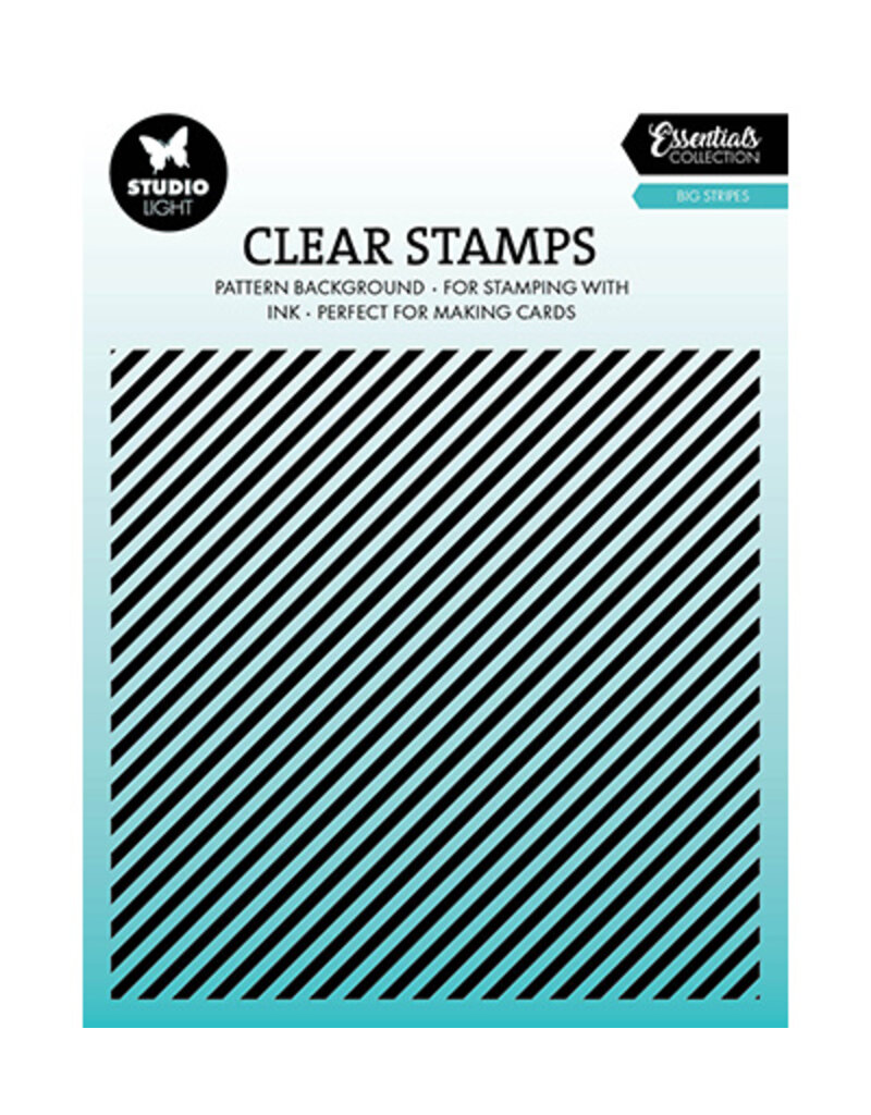 Studio Light SL Clear stamp Big stripes Essentials nr.629