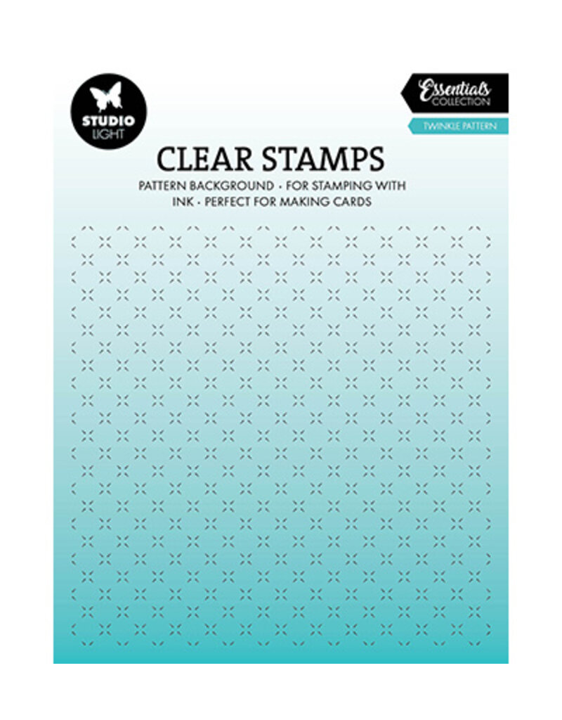 Studio Light SL Clear stamp Twinkle pattern Essentials nr.632