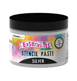 Studio Light ABM Stencil Paste Silver Metallic Essentials nr.04