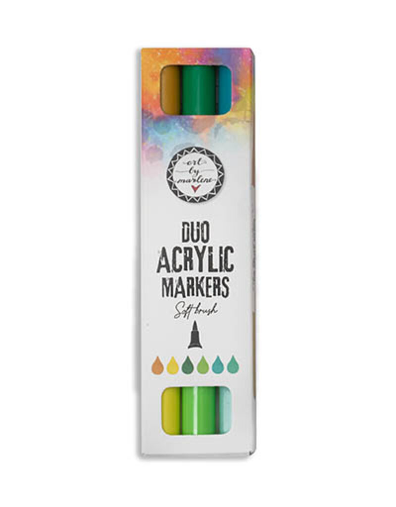 Studio Light ABM Duo acrylic markers Greens Essentials nr.28