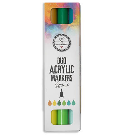 Studio Light ABM Duo acrylic markers Greens Essentials nr.28