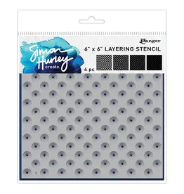 Ranger• Simon Hurley Ranger • Simon Hurley Create Layering Stencils Polka Dot Assortment 4pcs