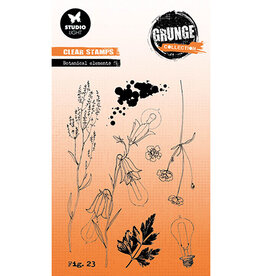 Studio Light SL Clear stamp Botanical elements Grunge Collection nr.606