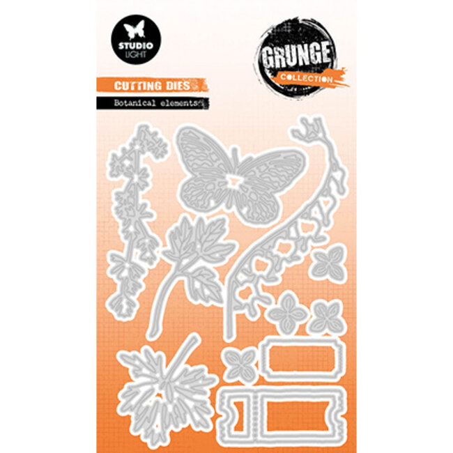 Studio Light SL Cutting die Botanical elements Grunge Collection nr.780