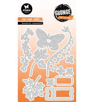 Studio Light SL Cutting die Botanical elements Grunge Collection nr.780