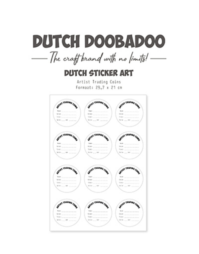 Dutch Doobadoo DDBD Sticker Art ATC