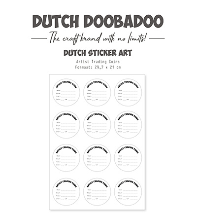 Dutch Doobadoo DDBD Sticker Art ATC
