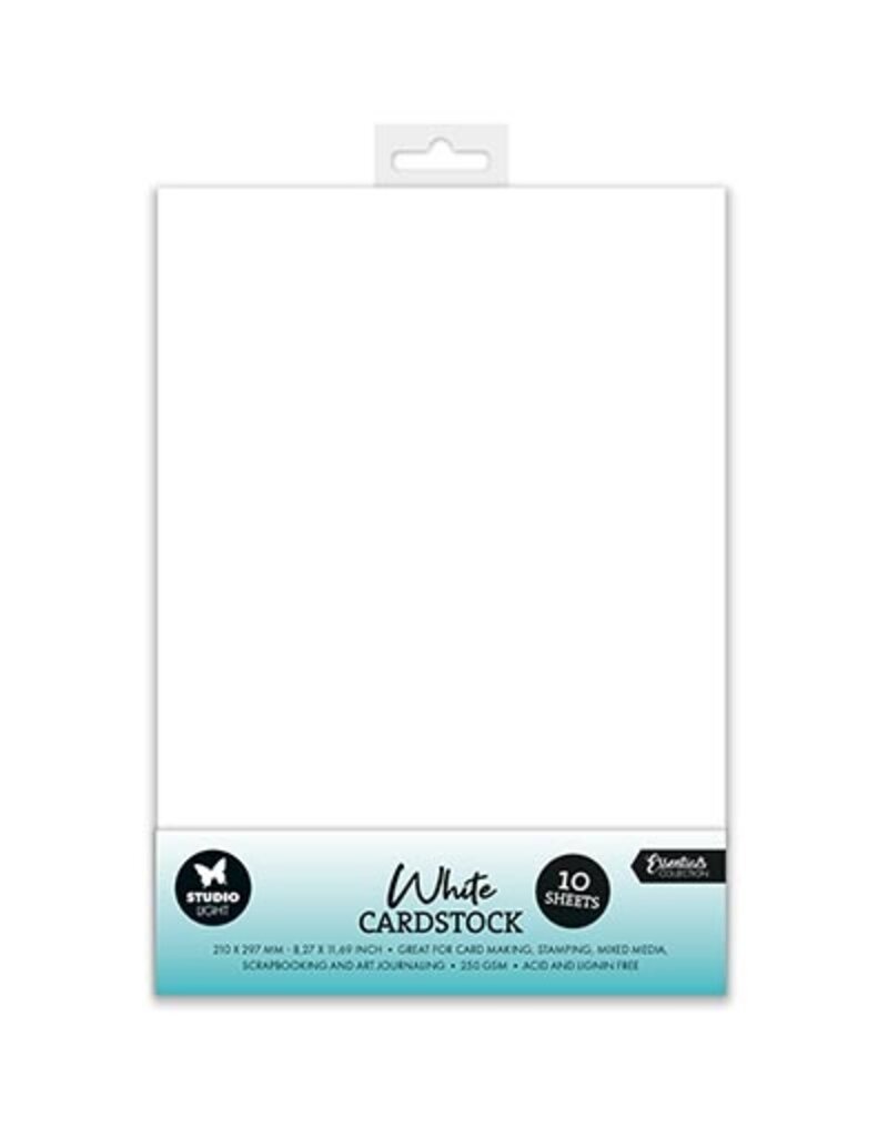 Studio Light SL Paper set Consumables White Cardstock 250 gsm nr.39
