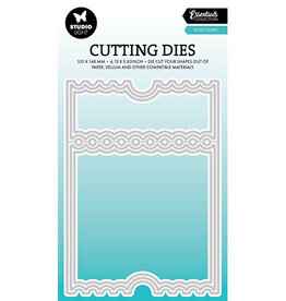 Studio Light SL Cutting dies Ticket card shape Essentials nr.822