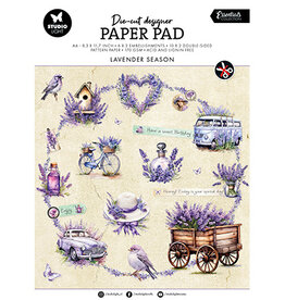 Studio Light SL Die-cut Paper Pad Lavender season Essentials nr.167