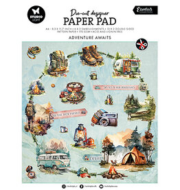Studio Light SL Die-cut Paper Pad Adventure awaits Essentials nr.170