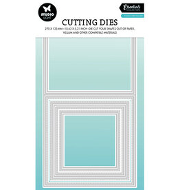 Studio Light SL Cutting Dies Folded card square Essentials nr.437