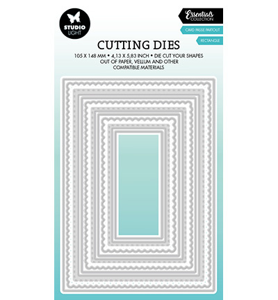 Studio Light SL Cutting Dies Rectangle passe partout Essentials nr.447