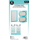 Studio Light SL Cutting Dies Zig-zag card shape Essentials nr.448