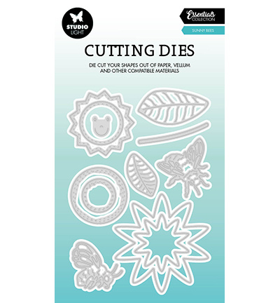 Studio Light SL Cutting dies Floral bees Essentials nr.519
