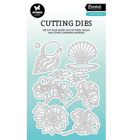 Studio Light SL Cutting dies Flower seashells Essentials nr.520