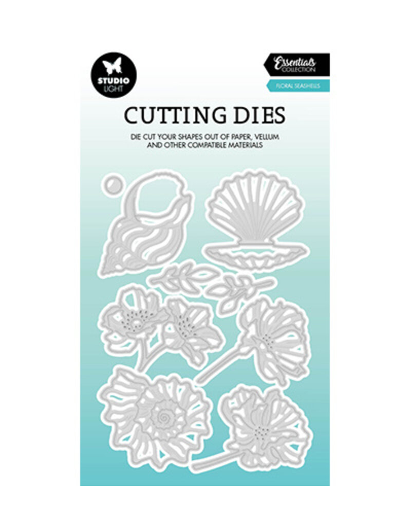 Studio Light SL Cutting dies Flower seashells Essentials nr.520