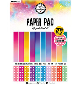 Studio Light PRE-ORDER 19-04 ABM Pattern Paper Pad Gradients and dots Essentials Collection nr.160