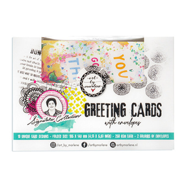 Studio Light  ABM Greeting Cards 10 unique designs Signature Collection nr.01