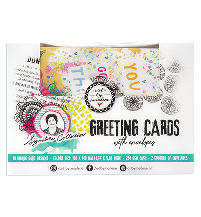 Studio Light ABM Greeting Cards 10 unique designs Signature Collection nr.01