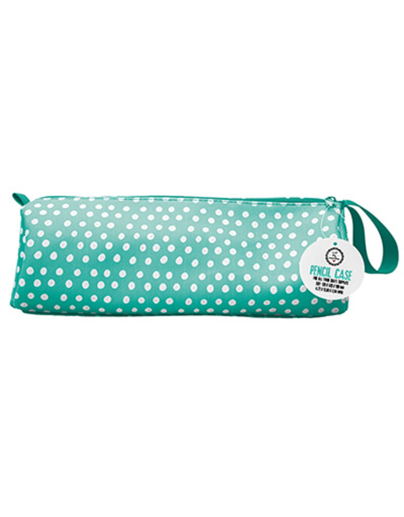 Studio Light  ABM Pencil Case Turquoise with white dots Signature Collection nr.03