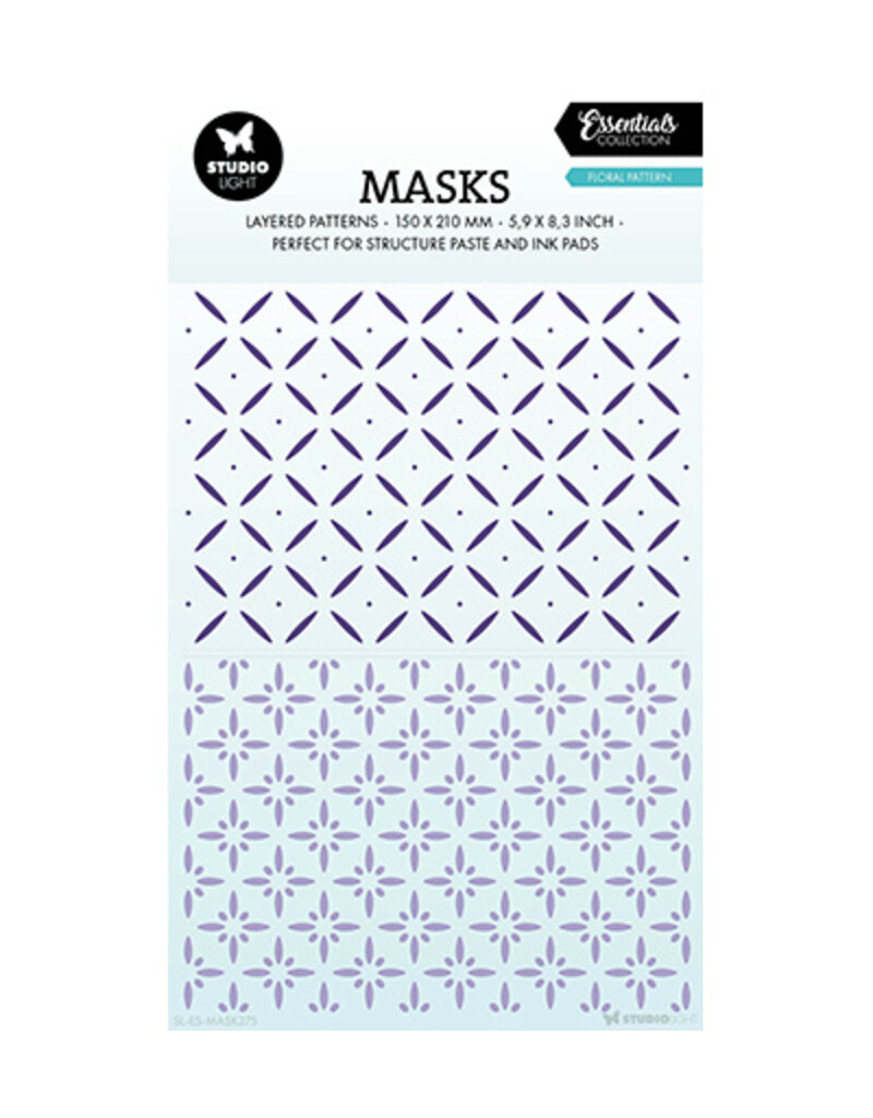 Studio Light  SL Mask Floral pattern Essentials nr.275