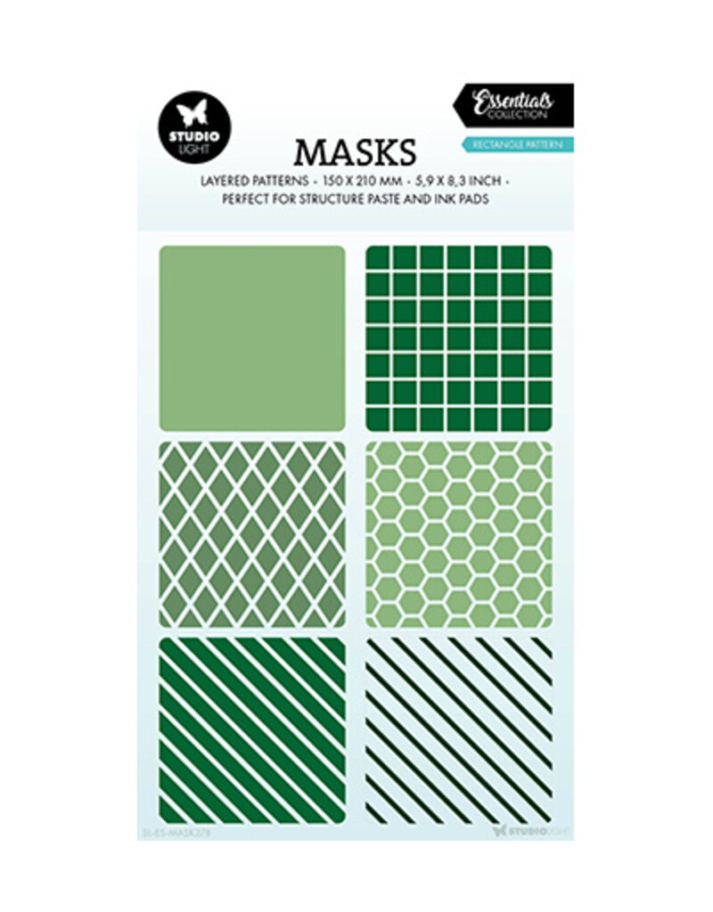 Studio Light  SL Mask Rectangle pattern Essentials nr.278