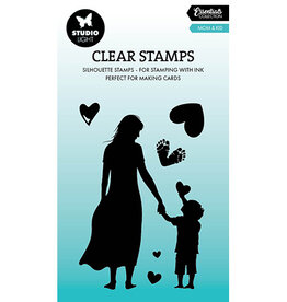 Studio Light PRE-ORDER 19-04 SL Clear Stamp Mom & Kid Essentials nr.662