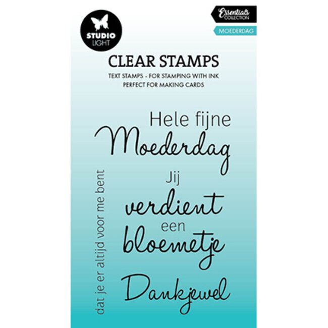 Studio Light SL Clear Stamp Moederdag Essentials nr.664
