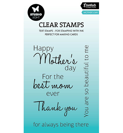 Studio Light SL Clear Stamp Mothersday Essentials nr.665