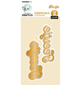 Studio Light - CraftLab CCL Hot Foil Cutting Die Wordz Essentials nr.1