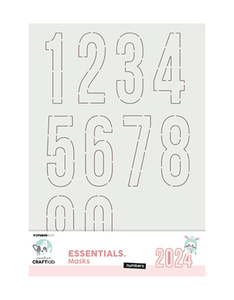Studio Light - CraftLab  CCL Mask Numbers Essentials nr.274