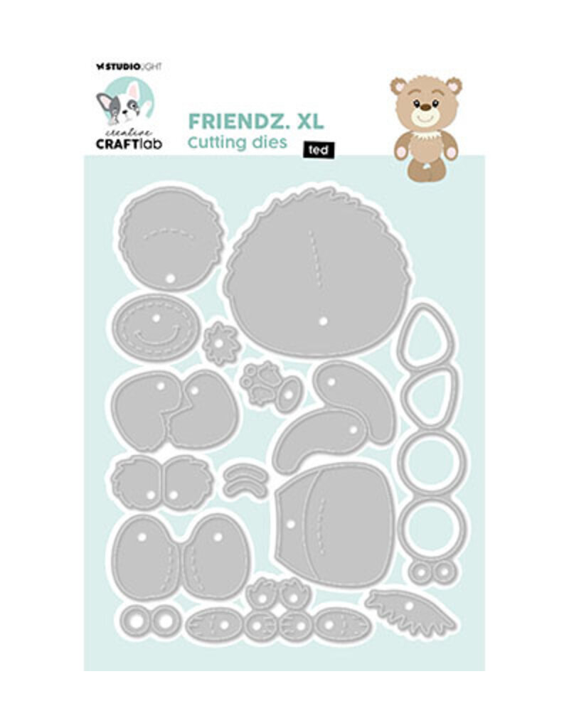 Studio Light - CraftLab  CCL Cutting Die Ted XL Friendz nr.815