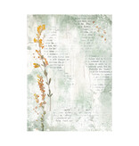 Stamperia Selection 8 Rice paper A6 backgrounds - Create Happiness Secret Diary