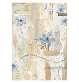 Stamperia Selection 6 Rice paper A4 - Create Happiness Secret Diary